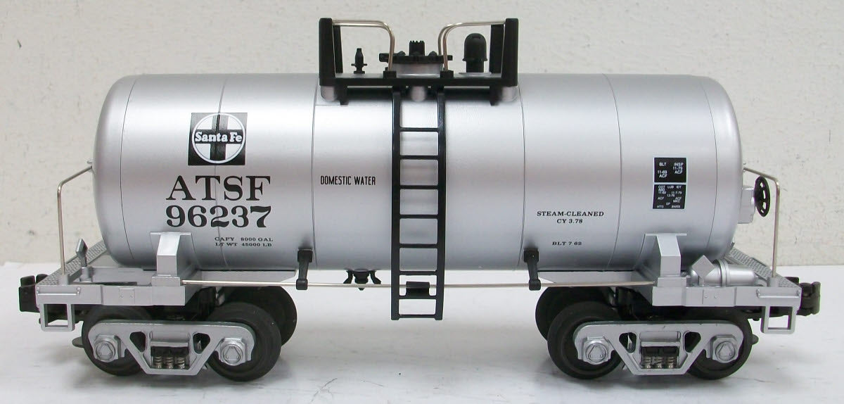 MTH 20-96022 O Gauge Santa Fe 8000 Gallon Tank Car #96237 LN/Box