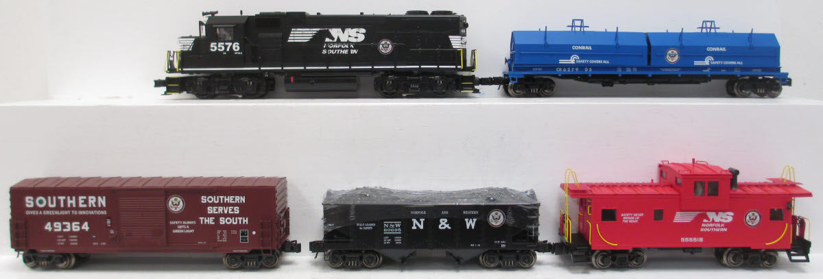 Lionel K-Line 6-21130 O Gauge Norfolk Southern Safety Diesel Train Set NIB
