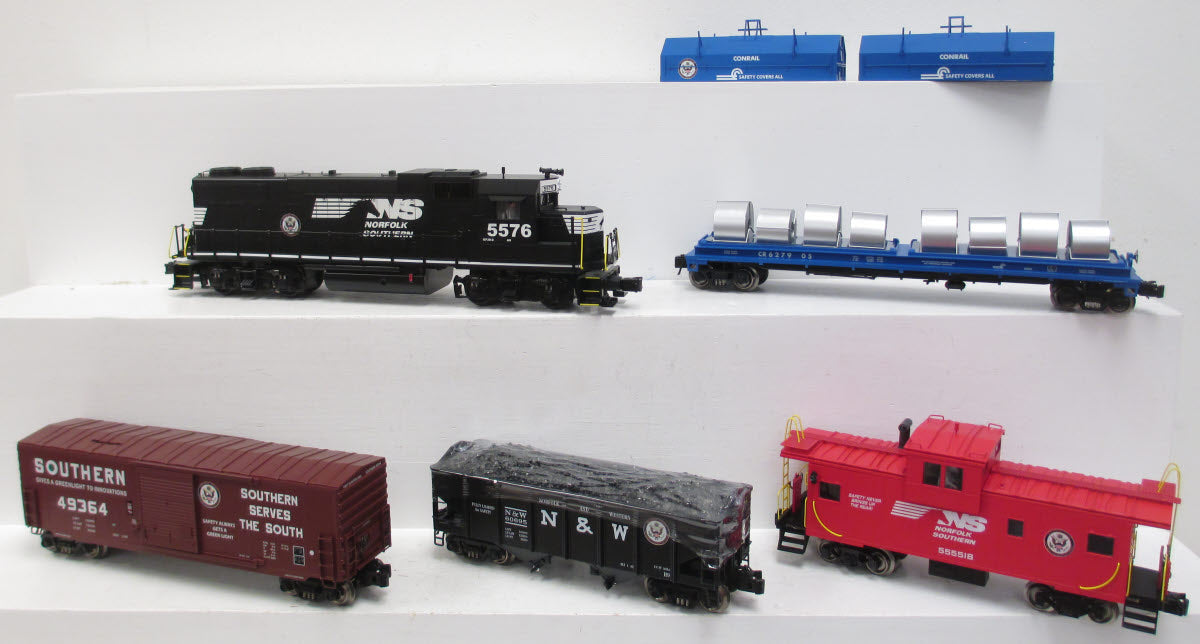 Lionel K-Line 6-21130 O Gauge Norfolk Southern Safety Diesel Train Set NIB