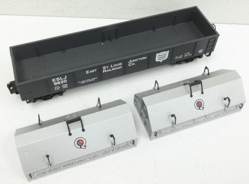 Lionel 6-26913 O Gauge East St. Louis Junction Gondola W/ Coil Covers #9820 LN/Box