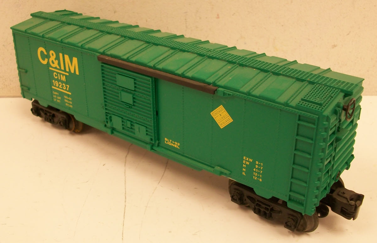 Lionel 6-19237 O Gauge Chicago & Illinois Midland Boxcar