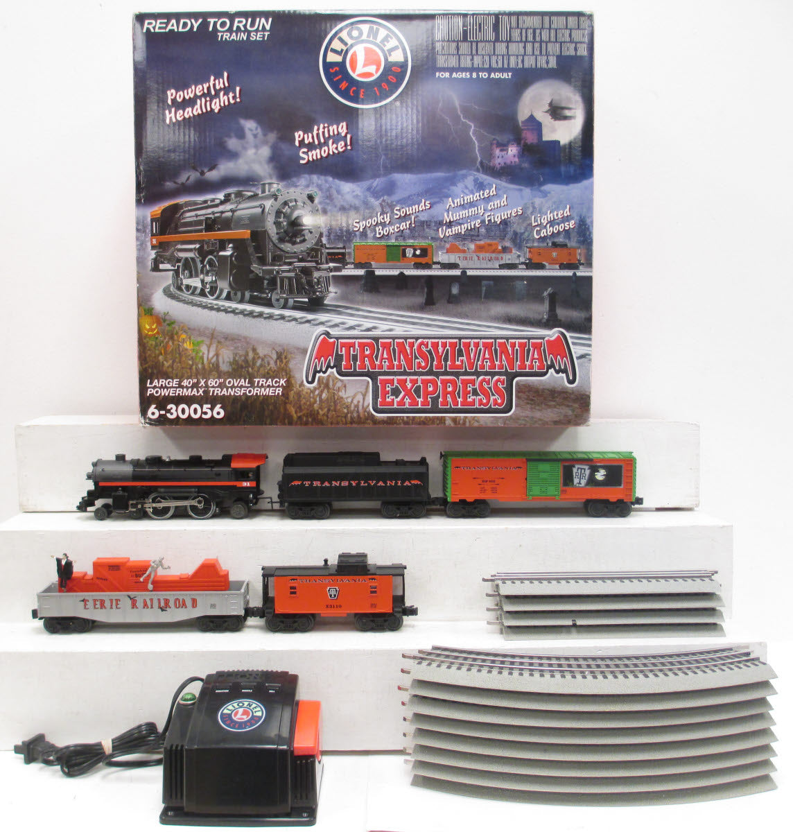 Lionel 6-30056 O Gauge Halloween Steam Train Set NIB