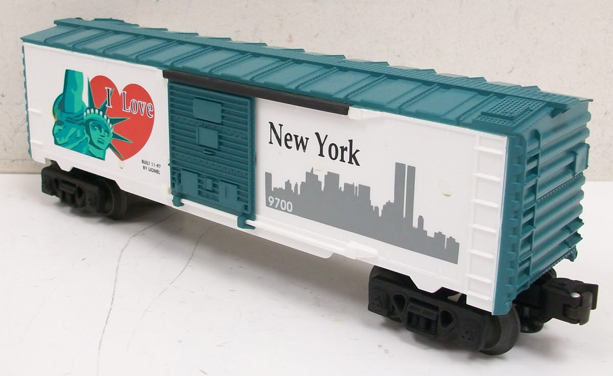 Lionel 6-19949 O Gauge I Love New York Boxcar #9700 LN/Box