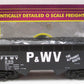 MTH 20-97661 O Gauge P&WV 2-Bay Offset Hopper Car #235 with Coal Load