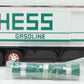 Hess 1987 Semi-Truck Gasoline Fuel Oils Toy Truck Bank W/Green Barrels