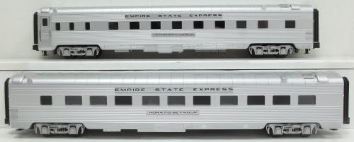 MTH 20-66020 O NYC 70' Streamlined Sleeper/Diner Passenger Car Set (Set of 2) LN/Box