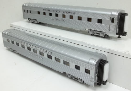 MTH 20-66020 O NYC 70' Streamlined Sleeper/Diner Passenger Car Set (Set of 2) LN/Box