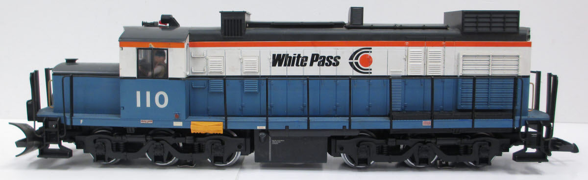 LGB 2055 G Scale White Pass Diesel Locomotive w/ Sound #110 EX/Box