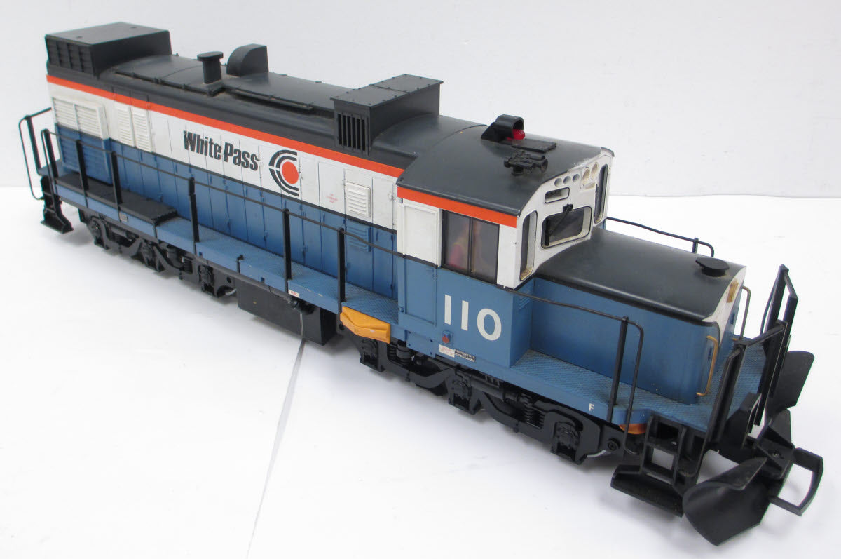 LGB 2055 G Scale White Pass Diesel Locomotive w/ Sound #110 EX/Box
