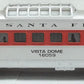 Lionel 6-16059 O Gauge Santa Fe Illuminated Vista Dome Car LN