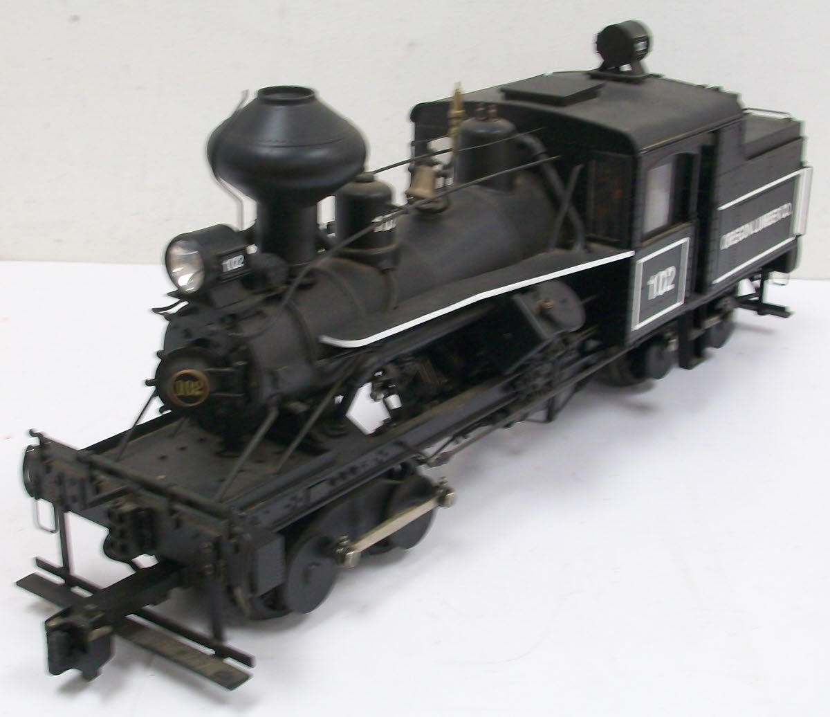Bachmann 81794 G Scale Oregon Lumber 2-Truck Heisler Steam Locomotive #102