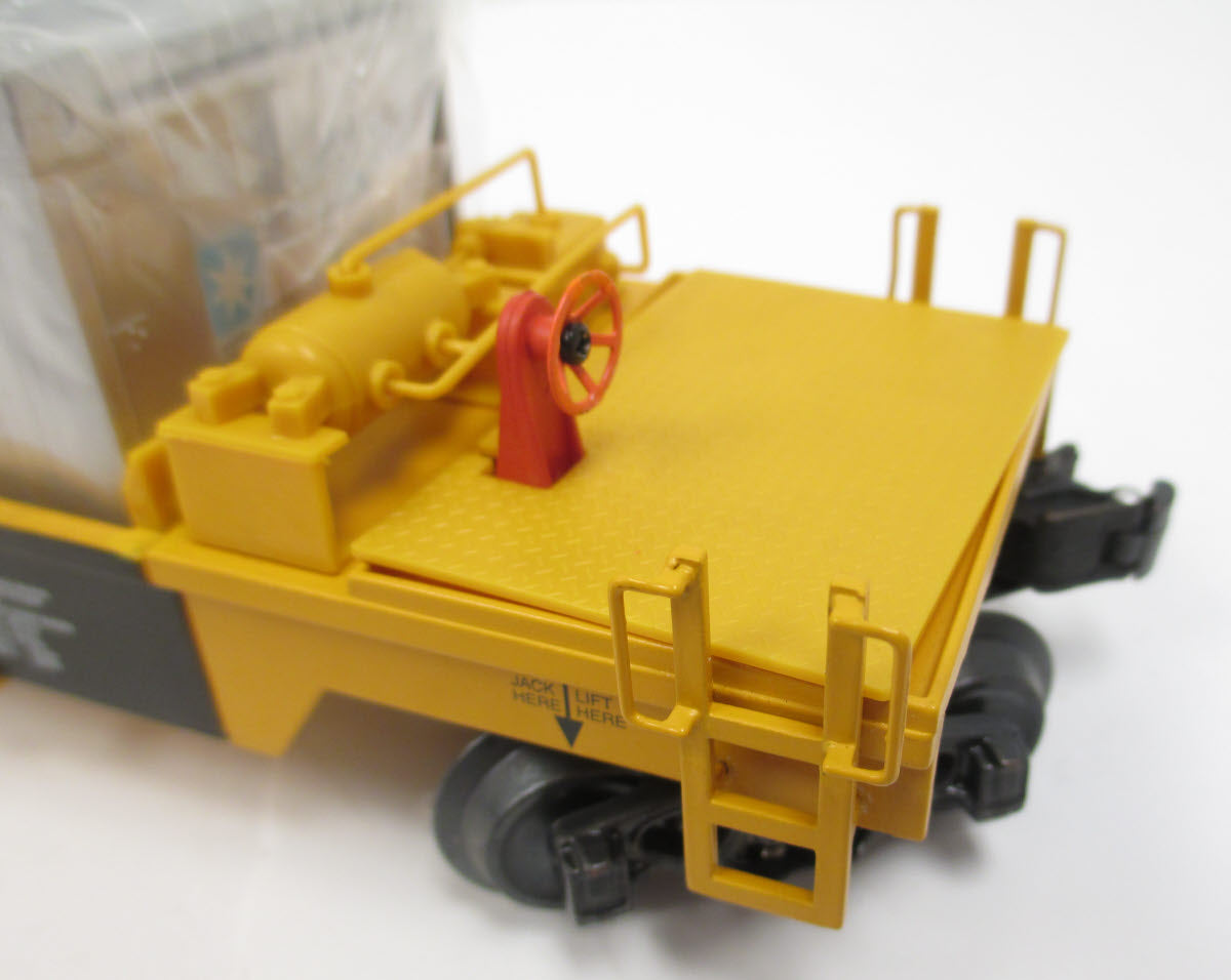 K-Line k779420 DTTX Deep Well Car W/ 4 Maersk Containers LN/Box