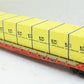 S-Helper 00162 "S" Scale NC Bulkhead Flatcar With Johns-Manville Lumber Load LN/Box