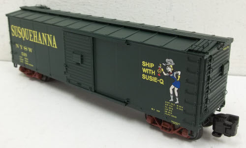 S-Helper 1150 S Scale New York Susquehanna & Western "Ship With Susie-Q" Boxcar NIB