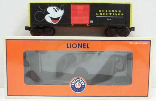 Lionel 6-25052 2007 O Gauge Disney Holiday Boxcar LN/Box