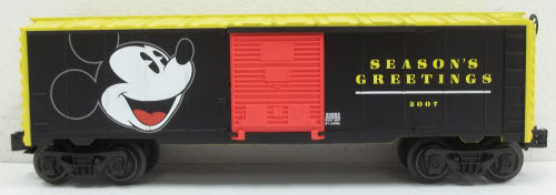 Lionel 6-25052 2007 O Gauge Disney Holiday Boxcar LN/Box