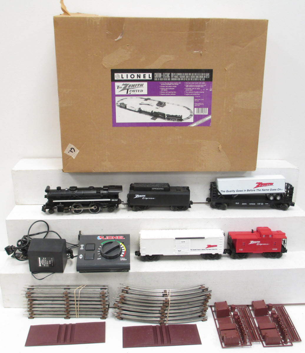 Lionel 6-11827 Zenith Express O Gauge Steam Train Set MT/Box
