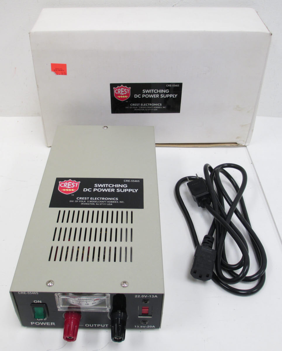 Crest 55465 Switching Power Supply LN/Box