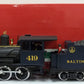 LGB 24194 G Scale B&O Mogul Steam Locomotive and Tender #419 LN/Box