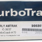 Rapido Trains 200301 HO Amtrak TurboCoach IC-36/37 Passenger Coach #70