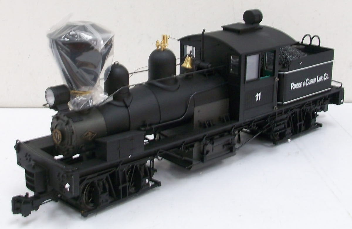 Bachmann 81196 G Pardee & Curtin Lumber Co. 2-Truck Shay Steam Locomotive #11 NIB
