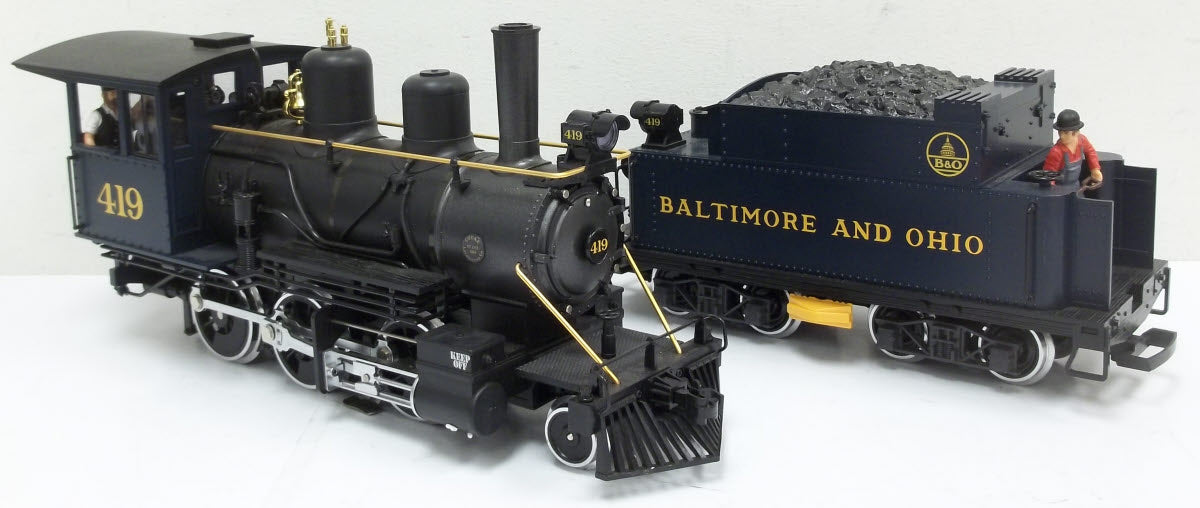 LGB 24194 G Scale B&O Mogul Steam Locomotive and Tender #419 LN/Box