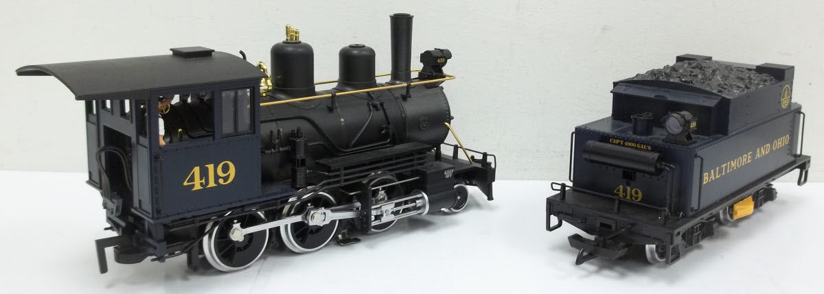 LGB 24194 G Scale B&O Mogul Steam Locomotive and Tender #419 LN/Box