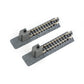 Kato 20-046 N Scale 2-7/16" Straight UniTrack With Bumper A 62 mm (Pack of 2)