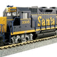 Kato 37-3022 HO Santa Fe Dress Blue EMD GP35 Phase Ia Diesel Locomotive #3305