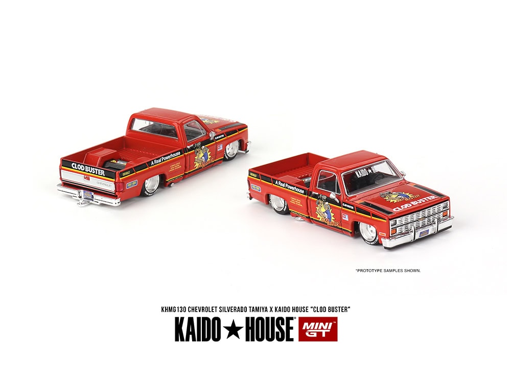 Tamiya KHMG130 1:64 Tamiya X Kaido House Chevrolet Silverado Diecast Mini Car