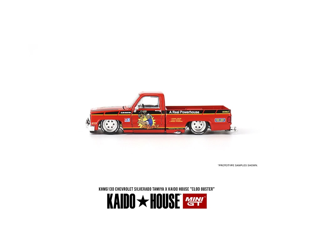 Tamiya KHMG130 1:64 Tamiya X Kaido House Chevrolet Silverado Diecast Mini Car