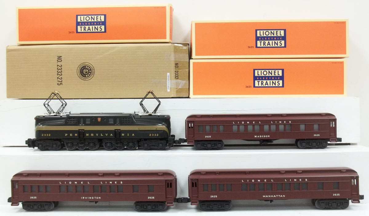 Lionel 6-31777 O Gauge #2124W Pennsylvania GG-1 Electric Passenger Train Set NIB