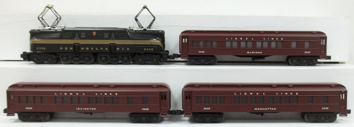 Lionel 6-31777 O Gauge #2124W Pennsylvania GG-1 Electric Passenger Train Set EX/Box