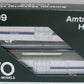 Kato 106-3509 N Scale Amtrak Phase IV Material Handling Car 2-Car Set NIB