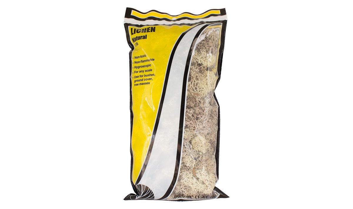 Woodland Scenics L166 Natural Lichen 1 1/2 Quart Bag