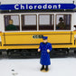 LGB 3500 G Scale Yellow Non-Powered Streetcar / Trolley NIB