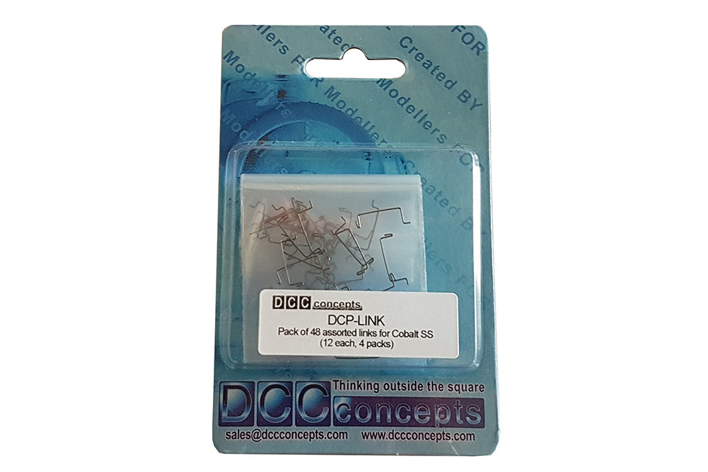 DCC Concepts DCP-LINK Cobalt-SS Assorted Links (Set of 48)