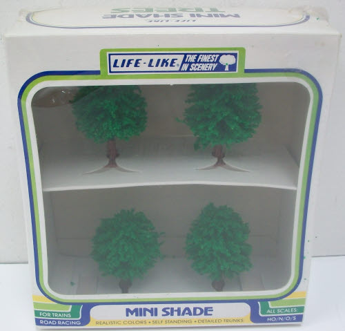 Life Like 1325 All Scales Scenmaster Mini Shade Trees (Pack of 4)