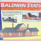 Life Like 7442 N Scale Baldwin Station Building Kit