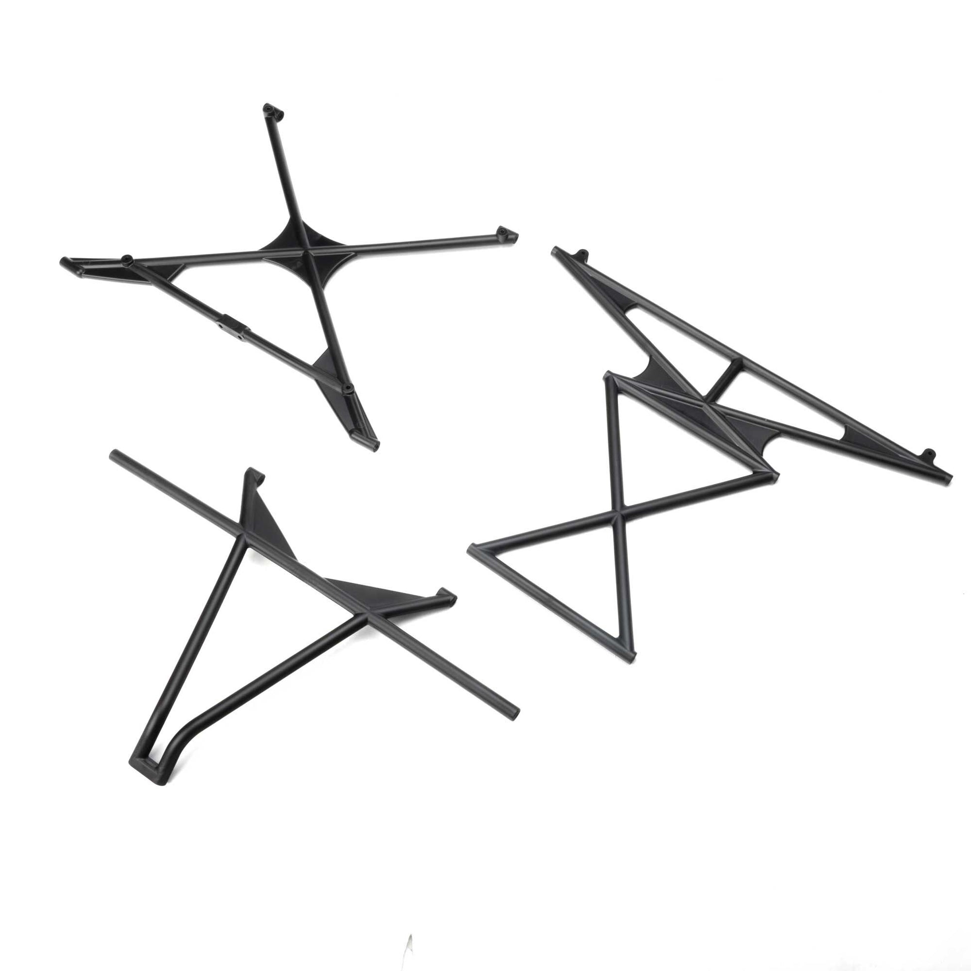 Losi LOS-3710 1:5 5IVE-T 3.0 Center & Front Top Cage Support Set