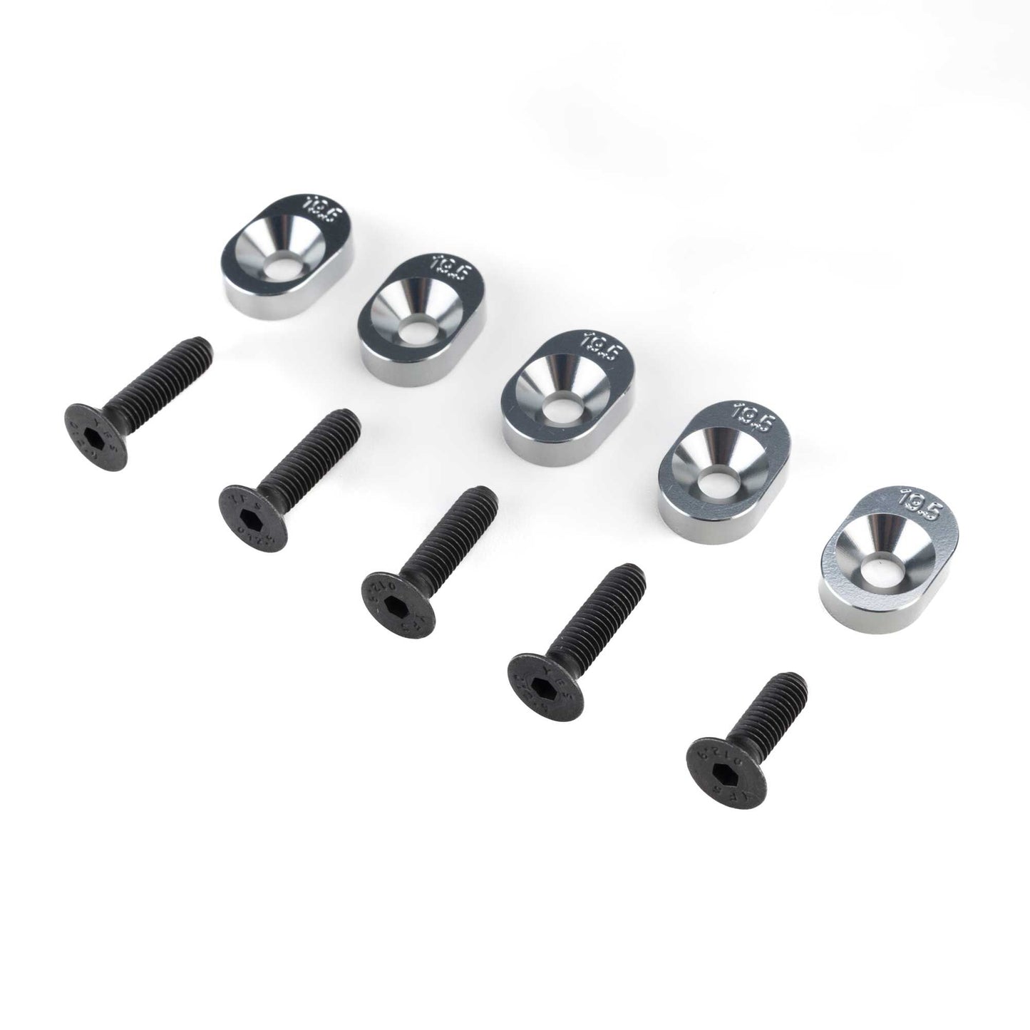 Losi LOS-4154 1:5 5IVE-TG 3.0 19.5/67 Engine Mount Insert and Screws (Set of 5)