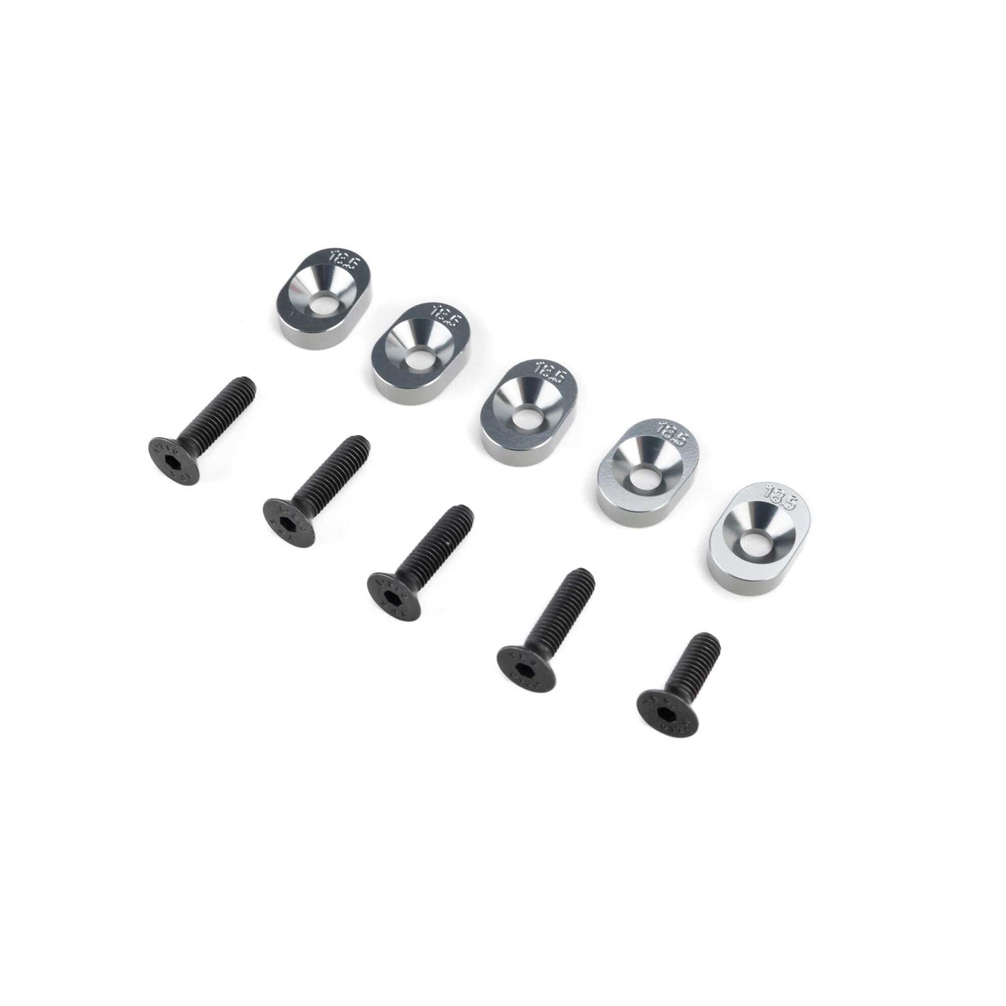 Losi LOS-4166 1:5 5IVE-TG 3.0 18.5/67 Engine Mount Insert and Screws (Set of 5)