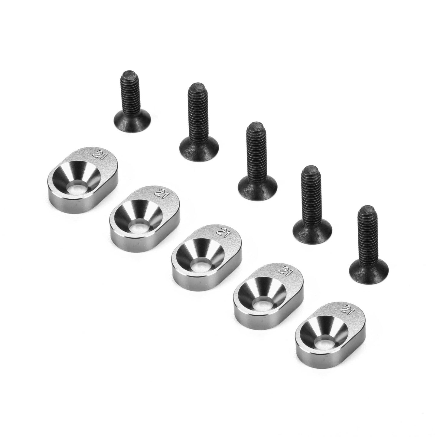 Losi LOS-4175 1:5 5IVE-TG 3.0 21/67 Engine Mount Insert and Screws (Set of 5)