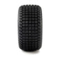 Losi LOS-4642 1:5 Medium Mounted Hoosier Tires, Satin Aluminum (Pack of 2)