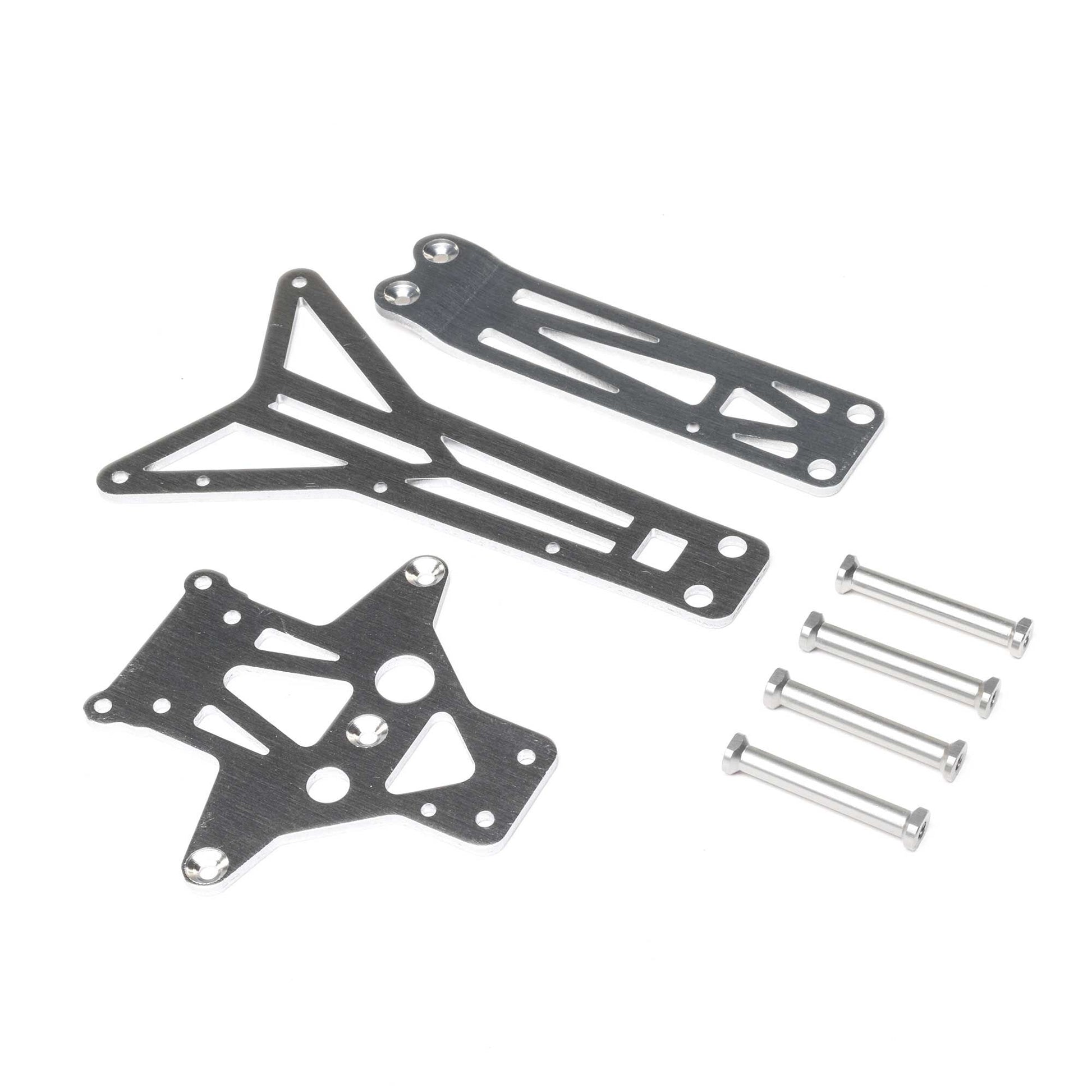 Losi LOS230105 RZR Rey Front/Rear Top Chassis Brace and Standoffs