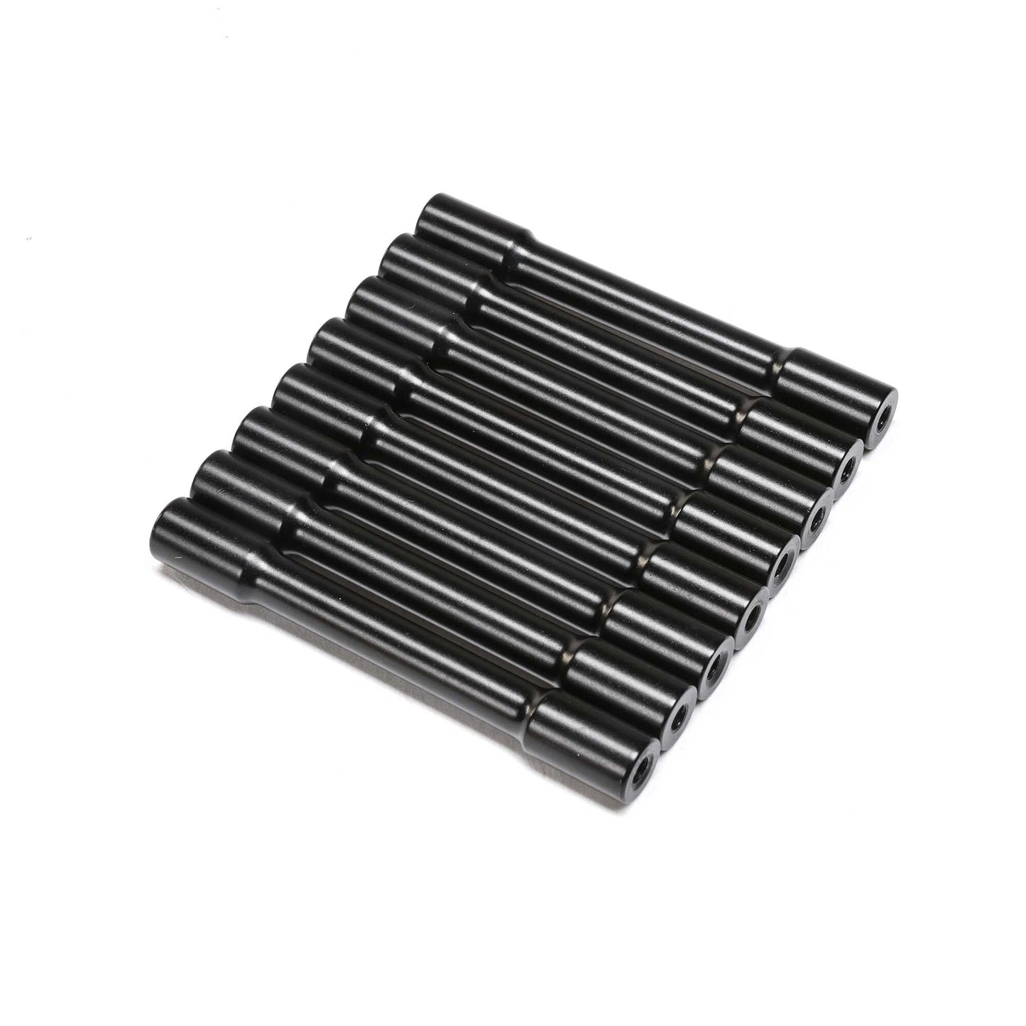 Losi LOS241072 TLR Tuned LMT Black End Plates Aluminum Crossbar (Pack of 8)