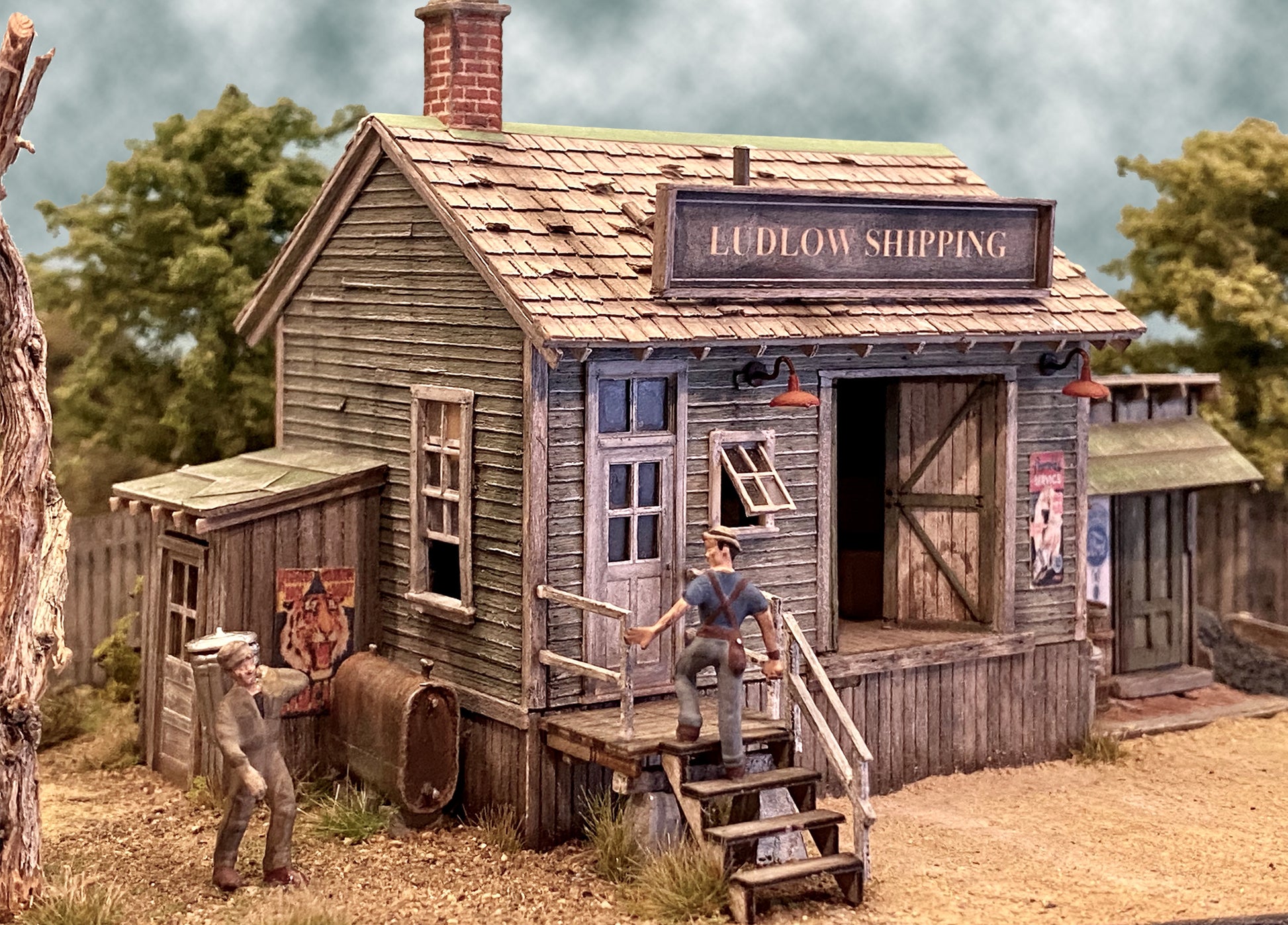 Bar Mills 0292 HO Ludlow Shipping Kit Building Kit