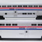 MTH 30-6501 O Gauge Amtrak SuperLiner Sleeper/Diner 2-Car Set NIB