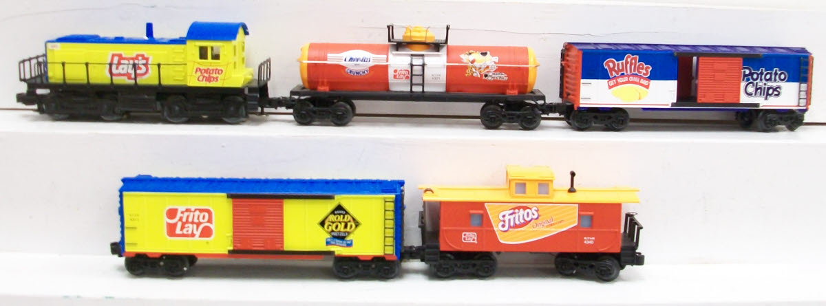 K-Line TE5000 Frito Lay Snack Express O Gauge Diesel Freight Train Set NIB