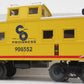 MTH 20-91057 O Gauge Chesapeake & Ohio Caboose #900352 EX/Box